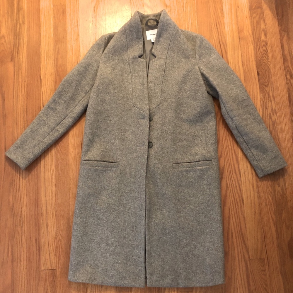 Old Navy Oversized Soft-Brushed Overcoat for Women
